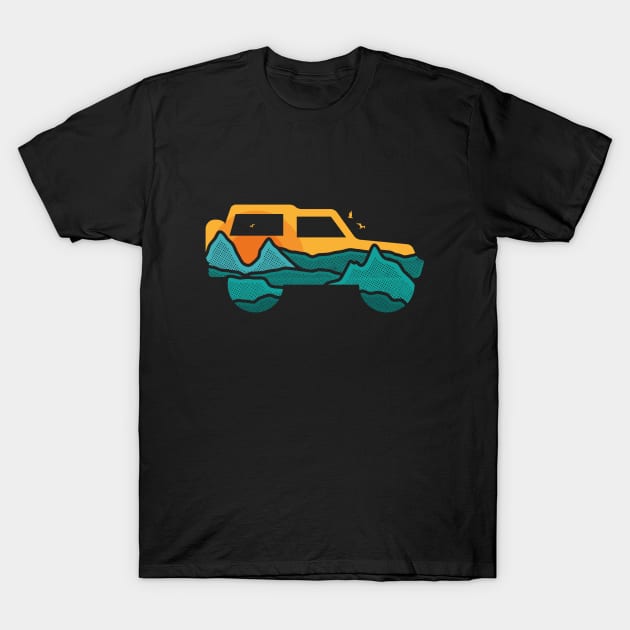 4x4 vibes T-Shirt by Johann Brangeon